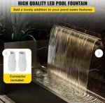 Vevor LED Waterfall Spillway Kit for Pools