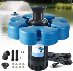 1HP Pond Fountain Aerator with 15000 GPH Pump