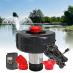 Floating Pond Fountain Aerator Pump with Timer