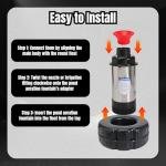 Floating Pond Fountain Aerator Pump with Timer