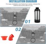 1HP Floating Pond Fountain Aerator with Timer