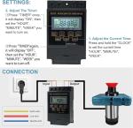 1HP Floating Pond Fountain Aerator with Timer