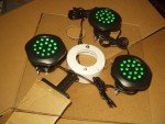 Solar-Powered Color-Changing Pond Fountain Kit