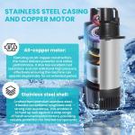 15000GPH Floating Pond Fountain Aerator Pump