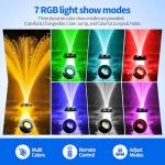 1HP Pond Fountain Aerator with RGB Lights