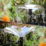 Small Black Plastic Fountain Nozzle 1/2