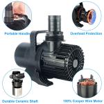 Large 8300 GPH Outdoor Pond Waterfall Fountain