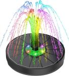 Large Solar Pool Fountain with Light Show
