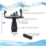 1/2 HP Aerating Pond Fountain with LED Lights