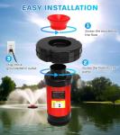 15,000 GPH Floating Pond Fountain Aerator Pump