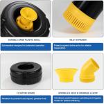 1HP 15000 GPH Pond Fountain Aerator