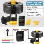 1HP 15000 GPH Pond Fountain Aerator