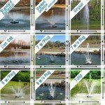 1/3 HP Pond Fountain - 100 ft, 9 Patterns