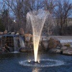 1/3 HP Pond Fountain - 100 ft, 9 Patterns