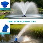 750W Floating Pond Fountain Aerator Pump