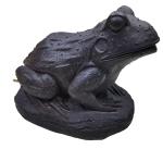 Frog Water Spitter Statue for Pond Fountains