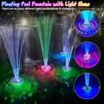 LanPool Floating Fountain with Underwater Lights