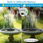 Solar Water Pump with Battery Backup and Nozzles
