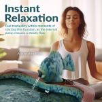 Sunnydaze Fish Glazed Ceramic Outdoor Fountain