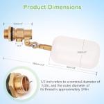 Brass Float Valve with Adjustable Arm for Fountains