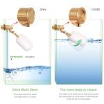 Brass Float Valve with Adjustable Arm for Fountains