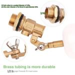 Brass Float Valve with Adjustable Arm for Fountains