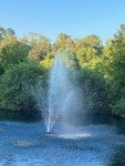 FM-8000 Floating Pond Fountain with White Lights