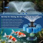 1HP 110V Pond Fountain Aerator with 15000 GPH Pump