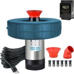 Floating Pond Aerator Fountain with Powerful 1HP Pump