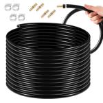 125FT Self Sinking Pond Hose with Clamps