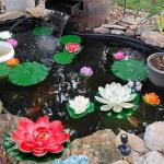 Floating Foam Lotus Flowers for Pond Decor