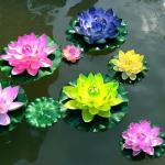 Floating Foam Lotus Flowers for Pond Decor