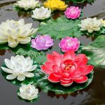 Floating Foam Lotus Flowers for Pond Decor