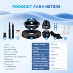 Poafamx 5000GPH Floating Pond Fountain Aerator