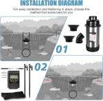 Floating Pond Fountain Aerator Pump 15000LPH