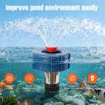 750W Floating Pond Fountain Aerator Pump 15000 GPH