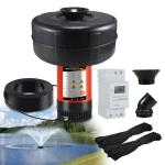 750W Pond Fountain Aerator with Timer and Nozzles