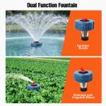 750W Floating Pond Fountain Aerator Pump 15000 GPH