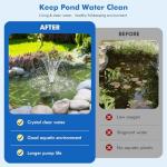 Solar Fountain Pump with Filter Kit for Ponds