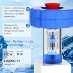 15000 GPH Automatic Pond Fountain Aerator 110V