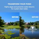 15000 GPH Automatic Pond Fountain Aerator 110V