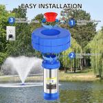 15000 GPH Automatic Pond Fountain Aerator 110V
