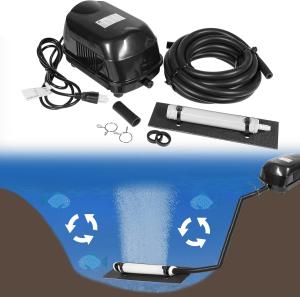 4,000-Gallon Pond Aeration Kit with Air Pump