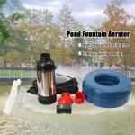 Stainless Steel Floating Pond Fountain Aerator 15000 GPH