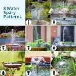 Solar Pond Filter and Pump with Battery Backup