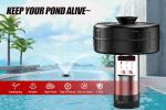 1HP Pond Fountain Aerator with Stainless Steel Pump