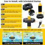 1HP Floating Pond Fountain Aerator with Timer