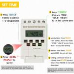 1HP Floating Pond Fountain Aerator with Timer