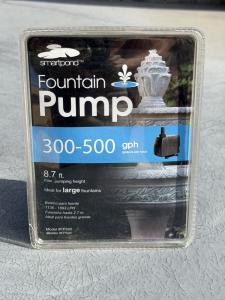 SmartPond Adjustable Fountain Pump 300-500 GPH