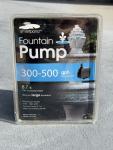 SmartPond Adjustable Fountain Pump 300-500 GPH